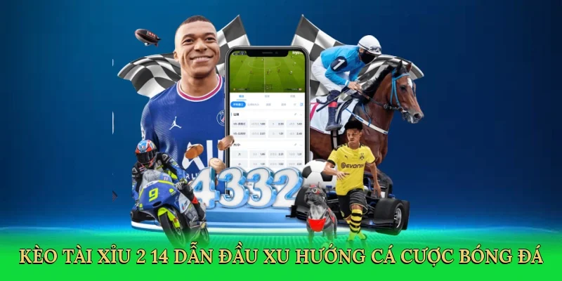 Kèo tài xỉu 2 1/4 dẫn đầu xu hướng cá cược bóng đá